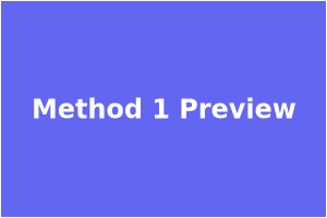 Method 1 Preview